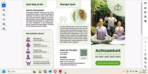 Achtsamkeit im Hier und Jetzt - Einladen und Loslassen