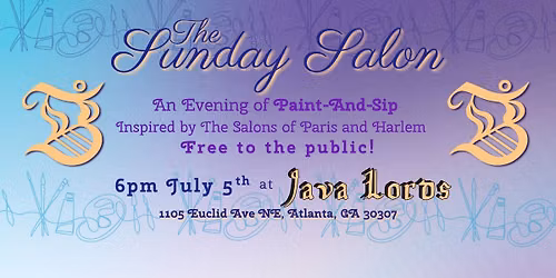 Sunday Salon: Paint N Sip