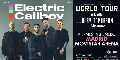 Route Resurrection Electric Callboy (Madrid, 2026)