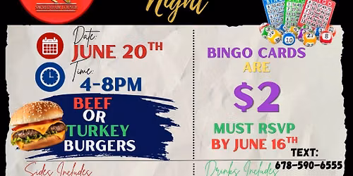 Burgers and Bingo 