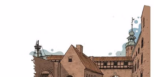 Byvandring: Slotsholmens historie. Forsvundne slotte, mystiske tunneler og Christian 4.s krigshavn.