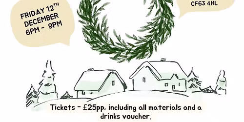 CYO Mini Christmas Wreath decoration