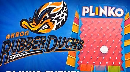PLINKO @ Akron Rubber Ducks Game