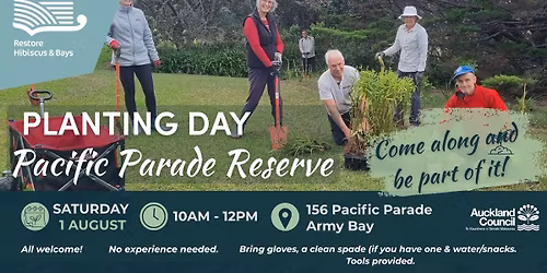 Pacific Parade Coastal Reserve, Army Bay - Community Planting Day