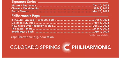 Colorado Springs Philharmonic: Rhapsody In Blue