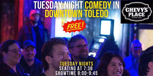 Free Tuesday Night Comedy in Downtown Toledo