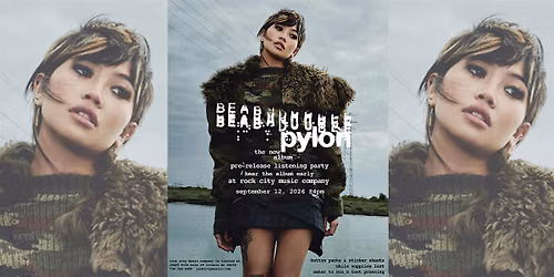 Rock City Music Company Presents: BEABADOOBEE - Pylon Listening Party