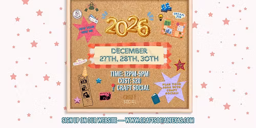 Vision Board Workshop at Craft Social