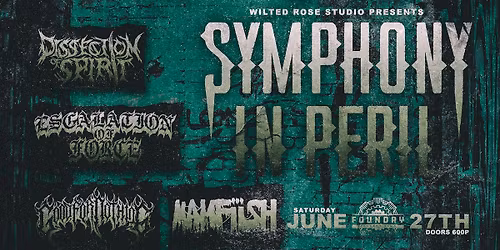SYMPHONY IN PERIL\/DISSECTION OF SPIRIT\/ESCALATION OF FORCE\/GOODFORNOTHING\/MANFIISH