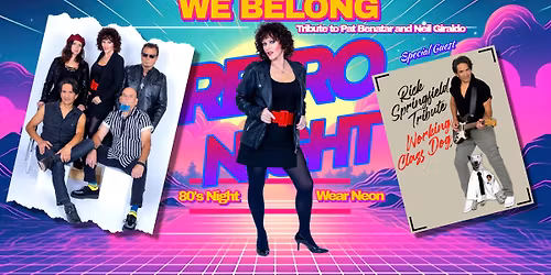 Pat Benatar and Rick Springfield tributes at Hanger 24 Irvine, ca