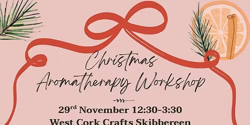 Christmas Aromatherapy Workshop