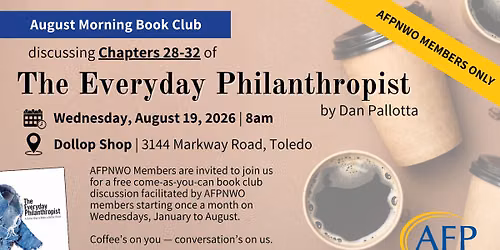 Morning Book Club - The Everyday Philanthropist: Chapters 28-32