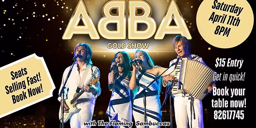 ABBA Gold with The Flaming Sambuccas
