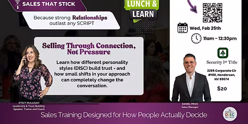 Selling Through Connection, Not Pressure