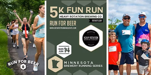 5k Fun Run x  Heavy Rotation Brewing Co | 2026 MN Brewery Running Series