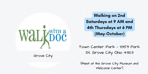 Walk with a Doc at Grove City