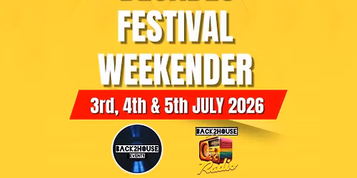 The House across the Decades Festival Weekender 2026
