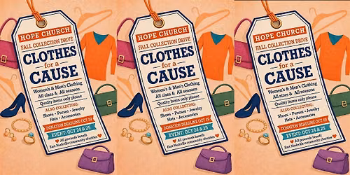 Fall 2026 - Clothes for a Cause