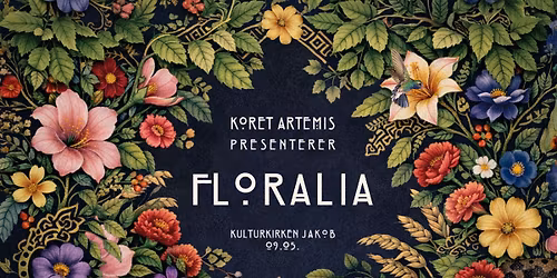 [F\u00c5 BILL!] FLORALIA - en festkonsert med ARTEMIS, TXAI FERNANDO og CELIO DE CARVALHO
