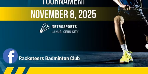 3rd Fruitas x Racketeers Thanksgiving Badminton Tournament