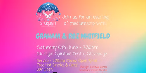 Evening of Mediumship with Graham & Roz Whitfield