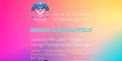 Evening of Mediumship with Graham & Roz Whitfield