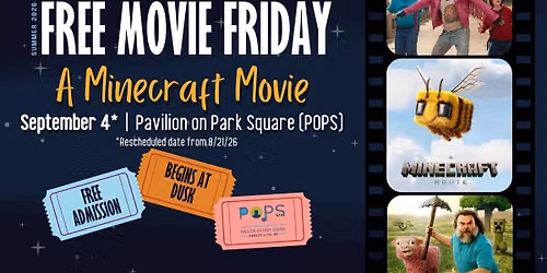 Free Movie Friday \u2022 A Minecraft Movie