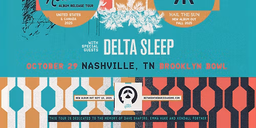 Between the Buried and Me and Hail The Sun at Brooklyn Bowl - Nashville