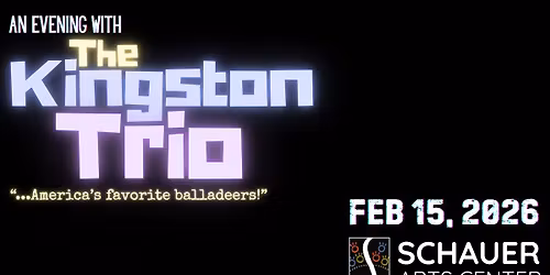 The Kingston Trio at the Schauer Arts Center [WI]