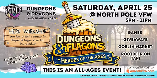 EaM! Presents: Dungeons & Flagons, Heroes of the Ages