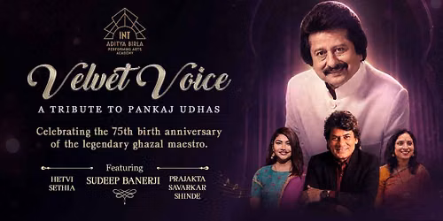 Velvet Voice - A Tribute to Pankaj Udhas