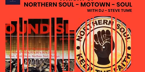 NORTHERN SOUL-MOTOWN-SOUL DISCO NIGHT WITH DJ STEVE TUME on Friday 2nd October 2026  HEDCA PO12 4JB