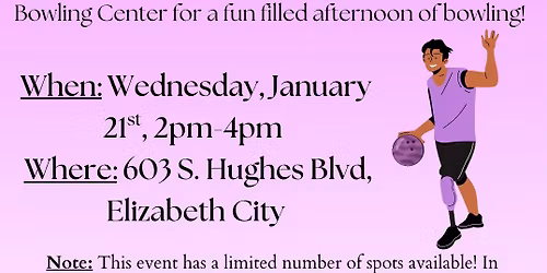 Inclusive Bowling- Elizabeth City