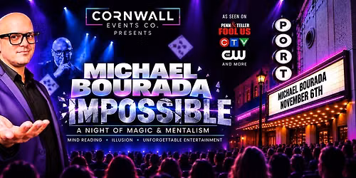 Michael Bourada: IMPOSSIBLE A night of Magic and Mentalism