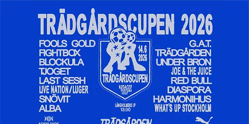 TR\u00c4DG\u00c5RDSCUPEN 2026