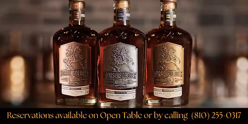 Whiskey & War Stories- Bourbon Dinner