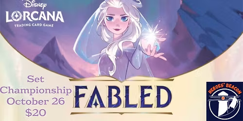 Lorcana: Fabled Set Champsionship
