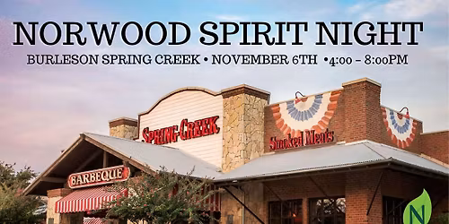 Norwood Spring Creek Spirit Night