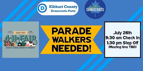 Elkhart County 4H Parade Walkers