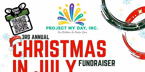 3rd Annual Christmas in July Fundraiser