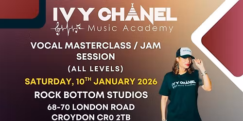 Vocal Masterclass \/Jam Session
