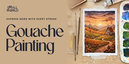 Gouache Painting — Free Spirit: Lucknow