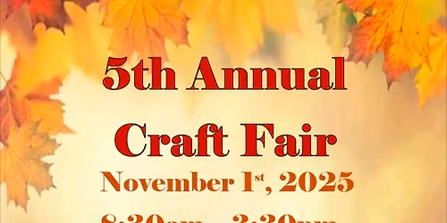 5th Annual Craft Fair