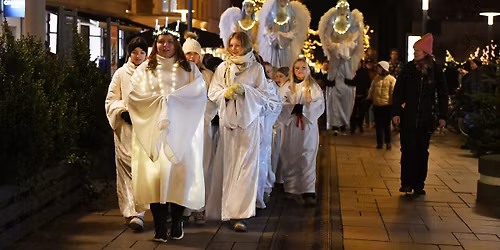 Luciaoptog i Fredericia\ud83c\udf1f\ud83d\udd6f\ufe0f