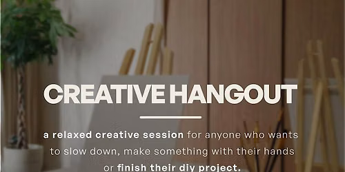 Creative Hangout \u2014 Friday Night