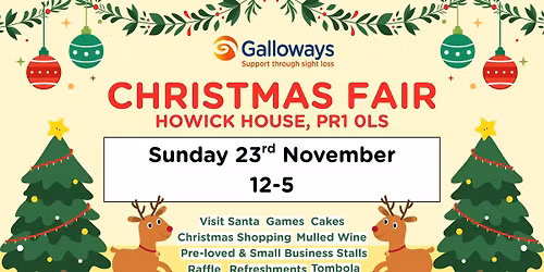 Christmas Fair Galloways Penwortham