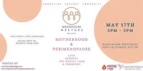 Motherhood & Perimenopause by Menopause Meetups