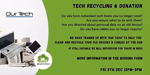 December Tech Recycing & Donation