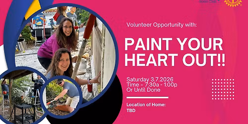 \ud83c\udfa8 Volunteer Opportunity | Paint Your Heart Out, Safety Harbor \ud83c\udfa8