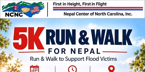 Run for Nepal 5K - Join Hands. Bring Hope